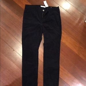 Navy corduroy pants